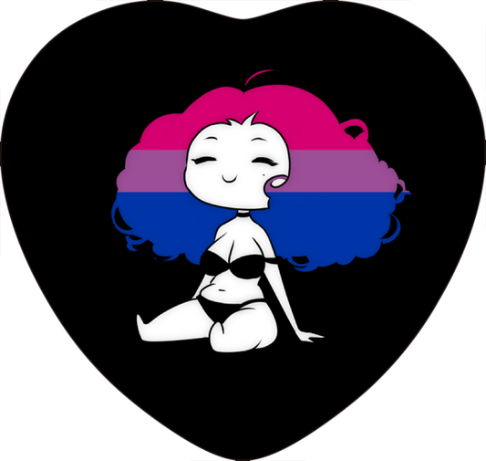 Nemore bi flag button pin