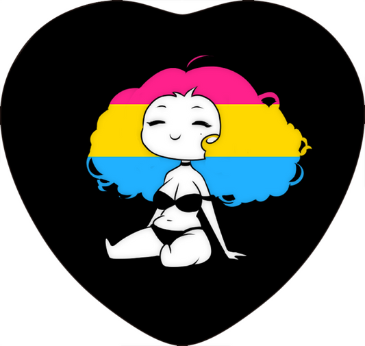 Nemore pansexual flag button pin